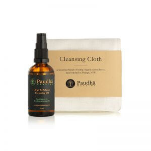 cleansing oil and face cleansing cloth
