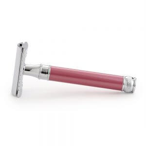 pink safety razor